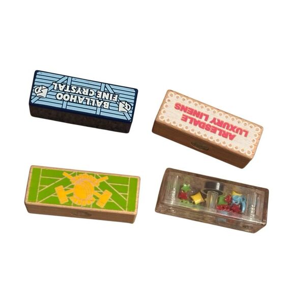 Thomas The Train Lot Of 4 Cranky The Crane Cargo Magnetic Blocks - Picture 3 of 6